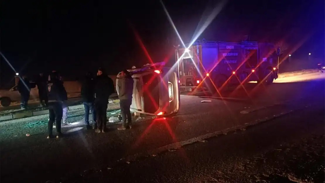 Van'da trafik kazası