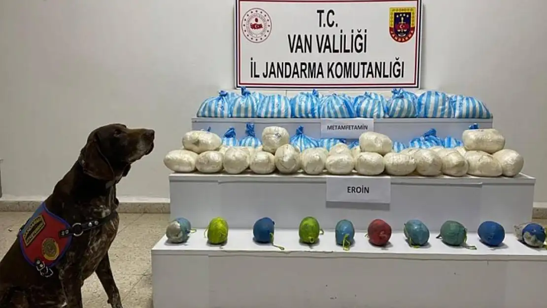 Van'da uyuşturucu ele geçirildi