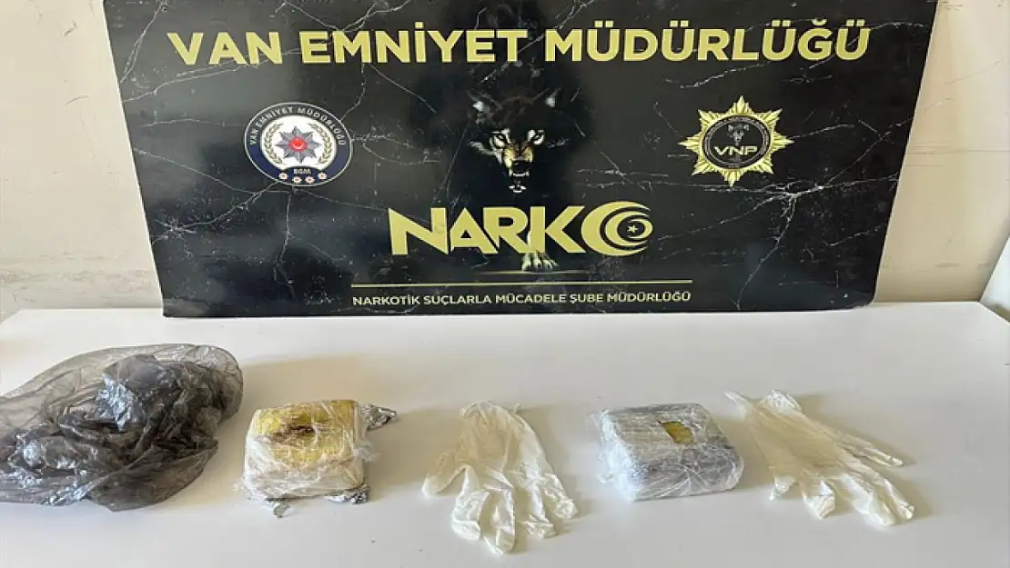 Van'da uyuşturucu ele geçirildi