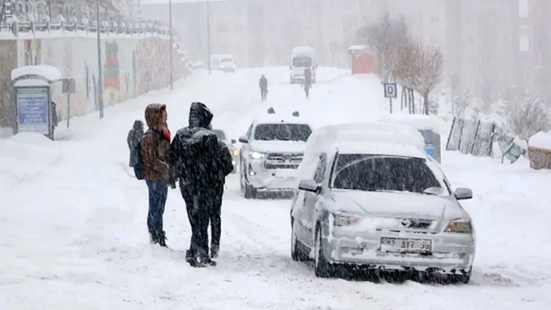 Van'da yoğun kar yağışı bekleniyor