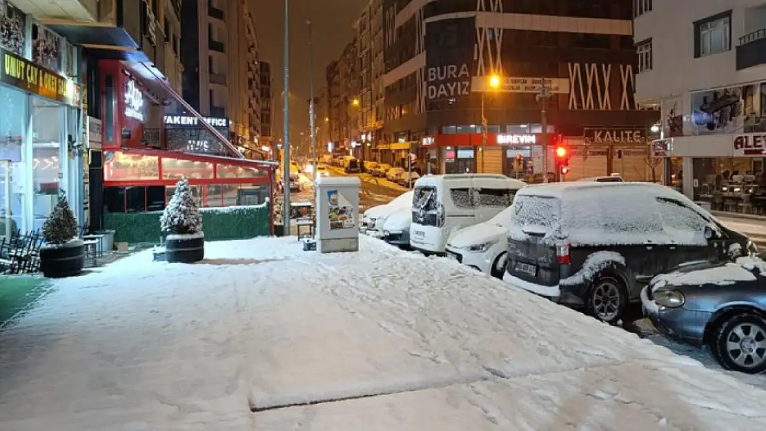 Van'da yoğun kar yağışı etkili oldu