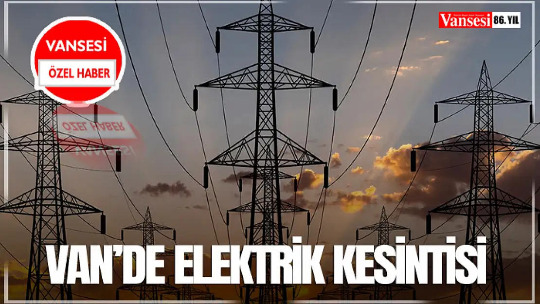 Van'de Elektrik Kesintisi