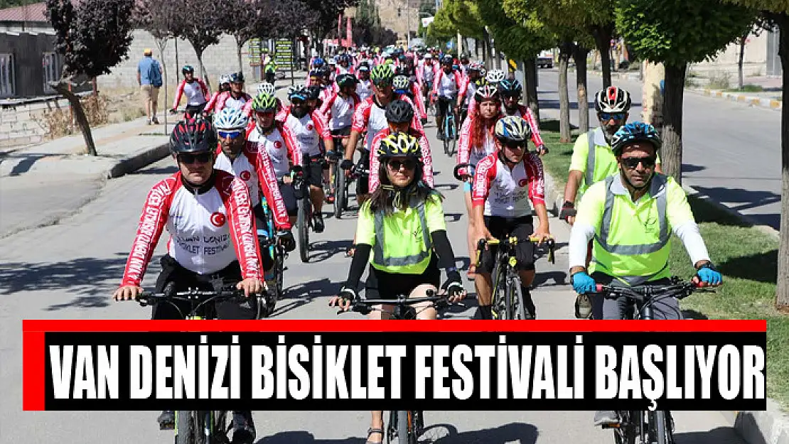 Van Denizi Bisiklet Festivali başlıyor