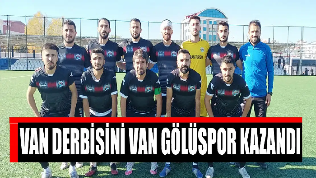 VAN DERBİSİNİ VAN GÖLÜSPOR KAZANDI