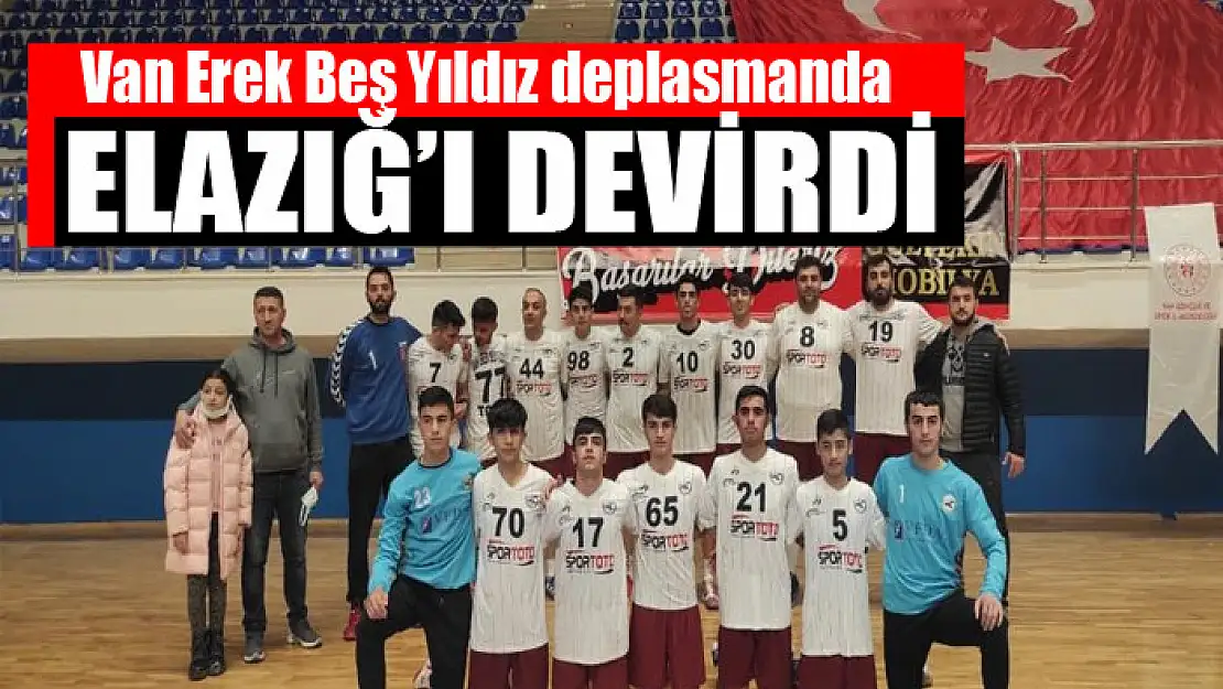 Van Erek Beş Yıldız deplasmanda Elazığ'ı devirdi