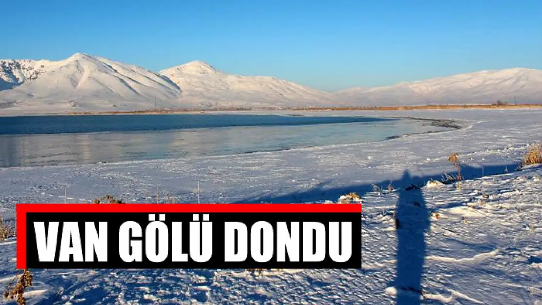 Van Gölü dondu