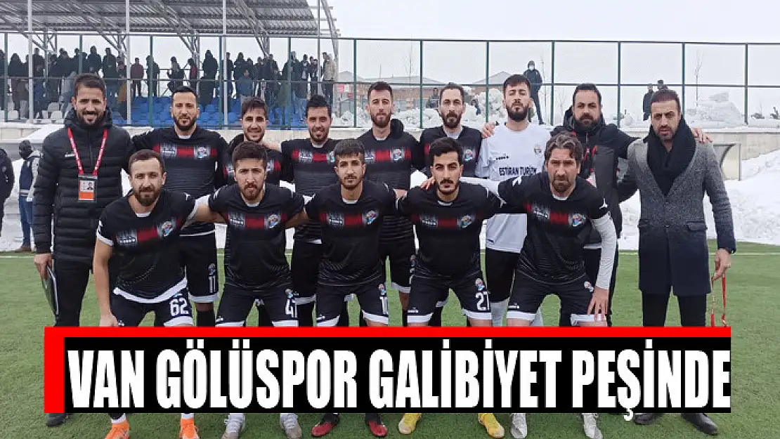 VAN GÖLÜSPOR GALİBİYET PEŞİNDE