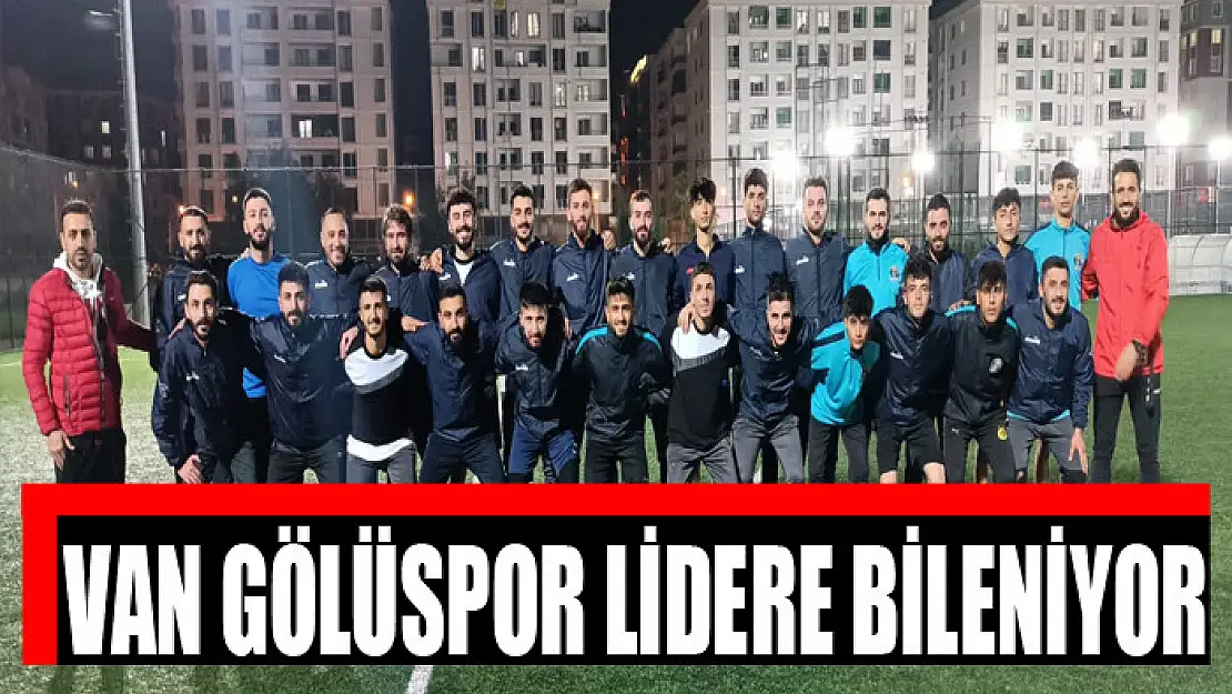 VAN GÖLÜSPOR LİDERE BİLENİYOR