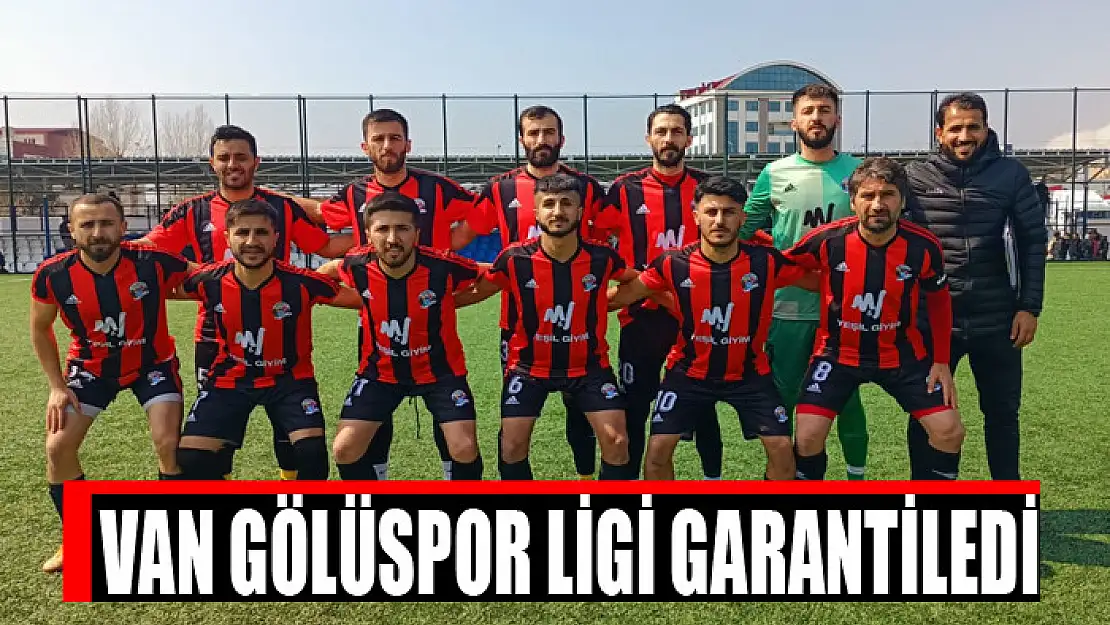 VAN GÖLÜSPOR LİGİ GARANTİLEDİ