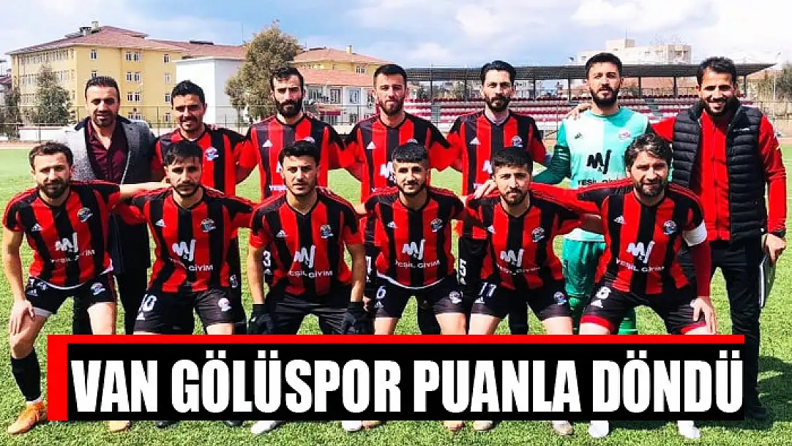 VAN GÖLÜSPOR PUANLA DÖNDÜ