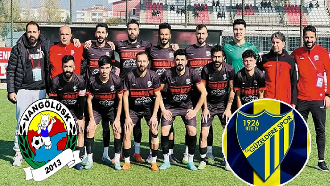 Van Gölüspor zorlu Bitlis Özgüzelderespor deplasmanında