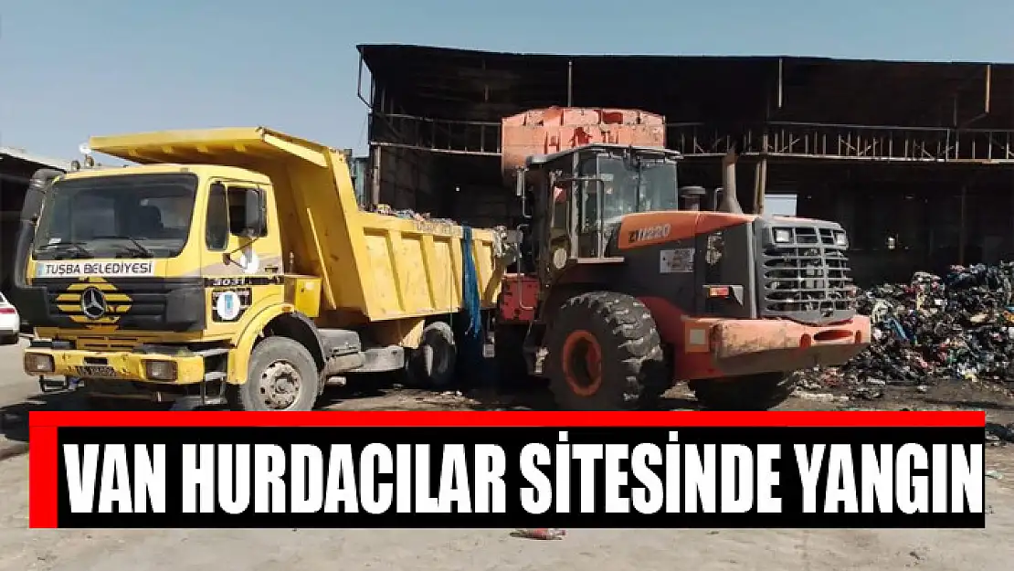 Van Hurdacılar Sitesinde yangın