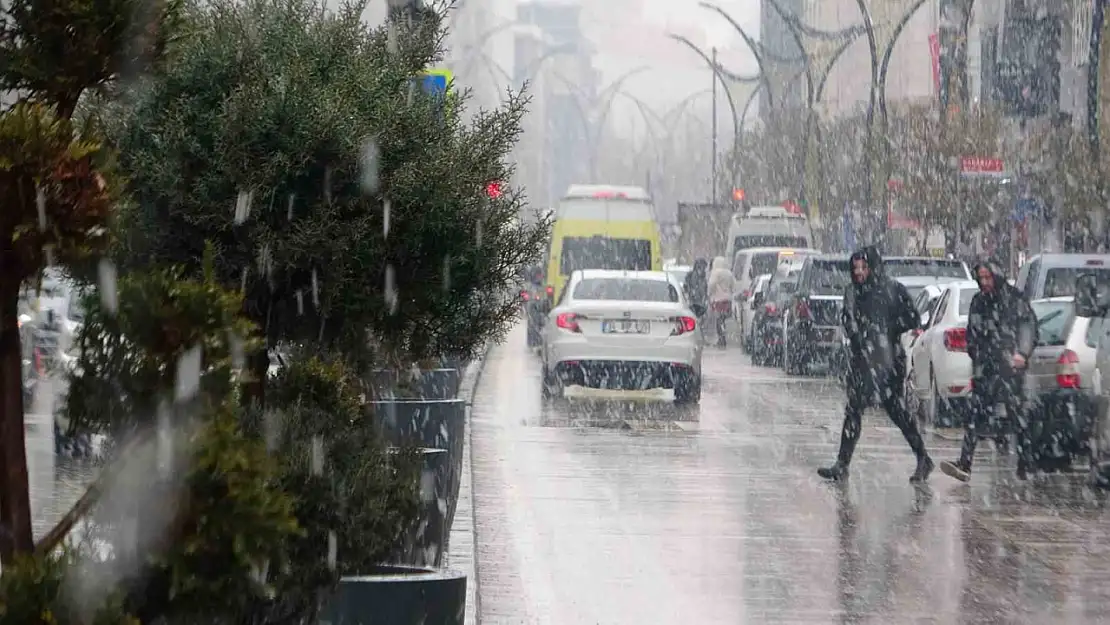 Van için kar yağışı uyarısı yapıldı