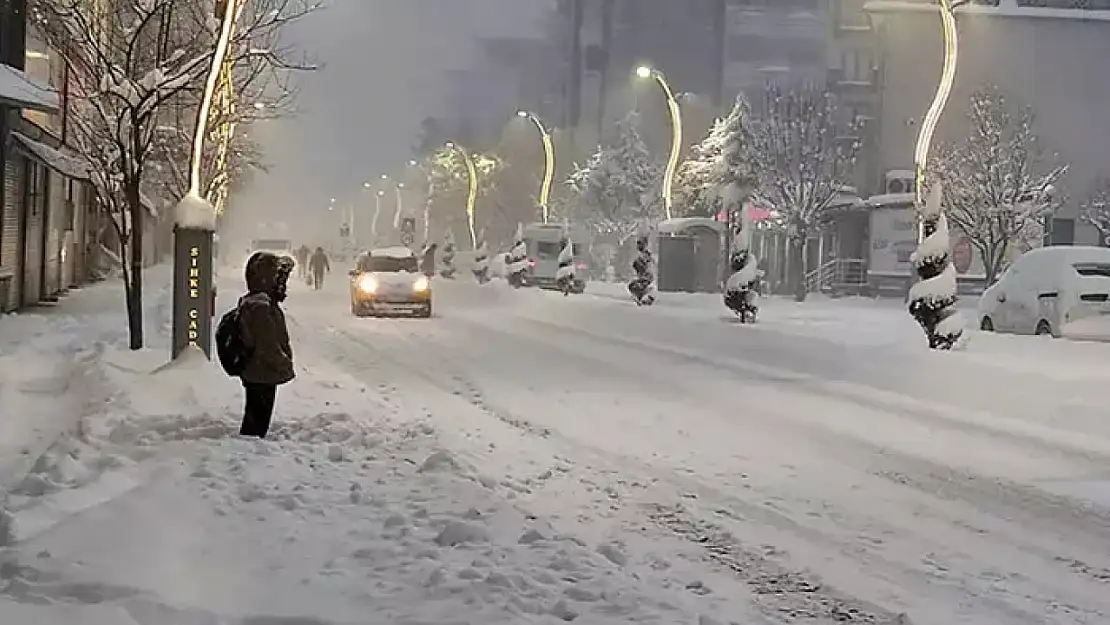 Van için kar yağışı uyarısı