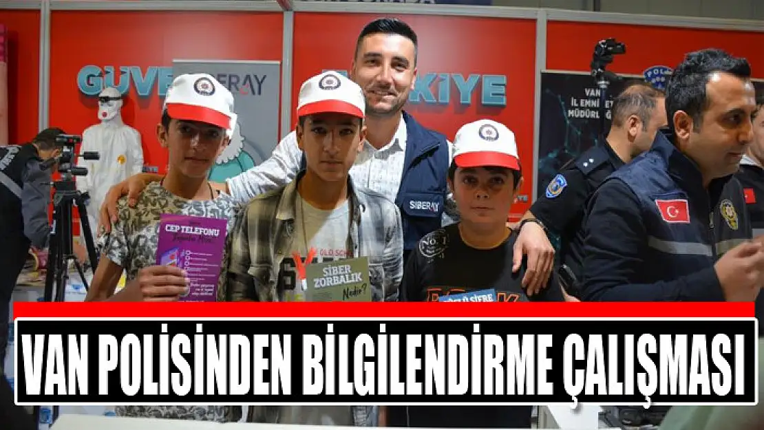 Van polisinden bilgilendirme çalışması