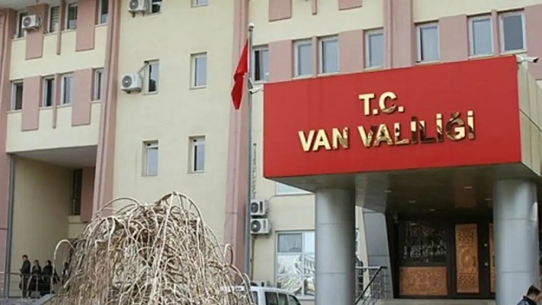 Van Valiliği'nden yasak kararı