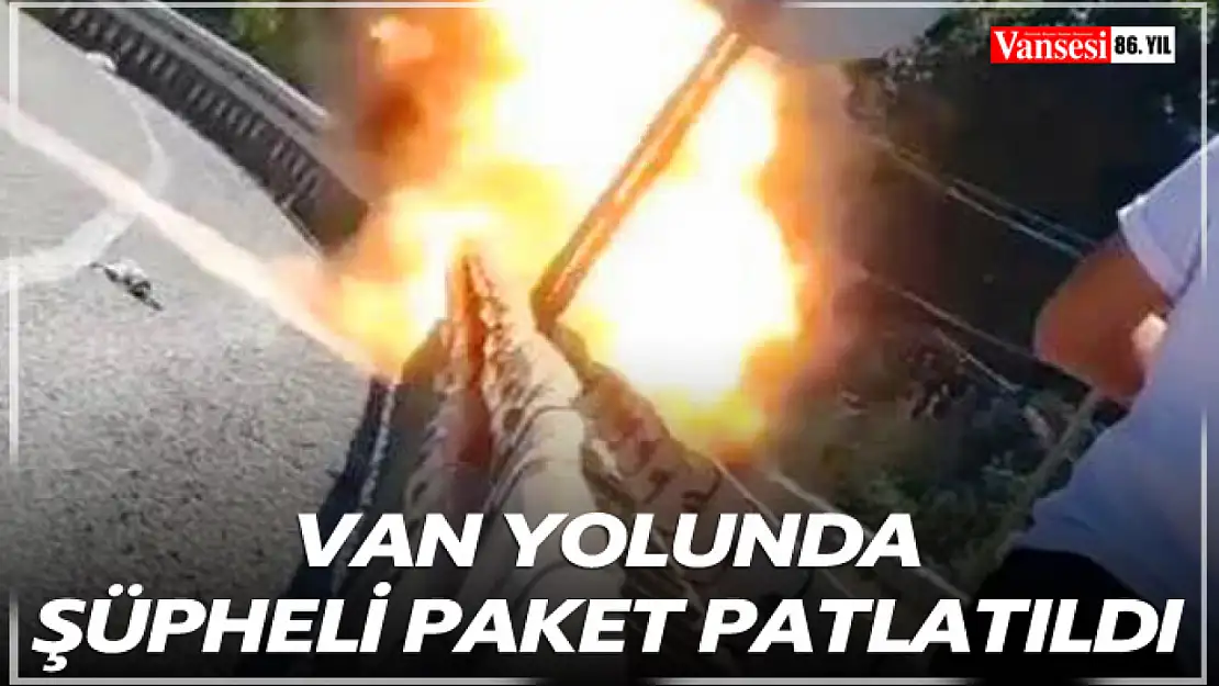 Van Yolunda Şüpheli Paket