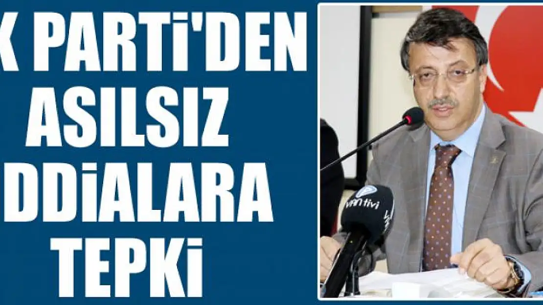 AK Parti'den asılsız iddialara tepki