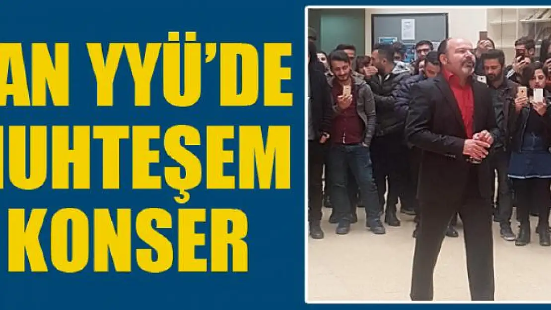 YYÜ'de muhteşem konser