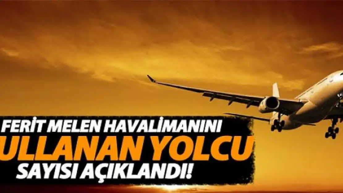 Havalimanı istatistikleri açıklandı