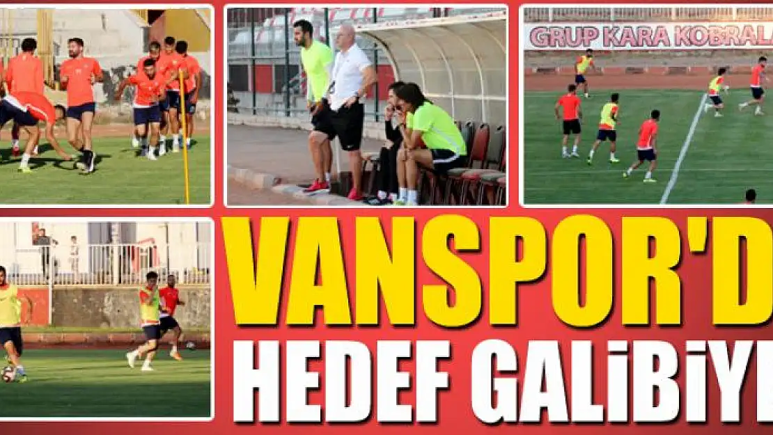 VANSPOR'DA HEDEF GALİBİYET