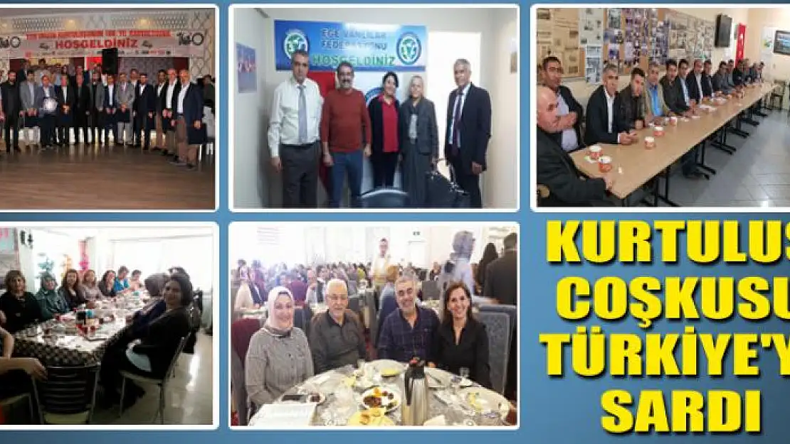 Kurtuluş coşkusu Türkiye'yi sardı