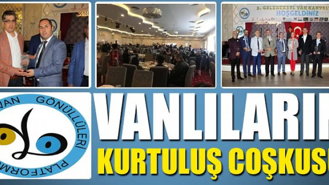 Vanlıların kurtuluş coşkusu