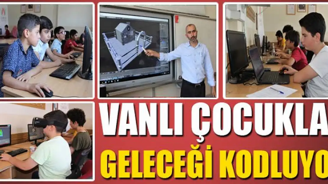 Vanlı çocuklar geleceği kodluyor