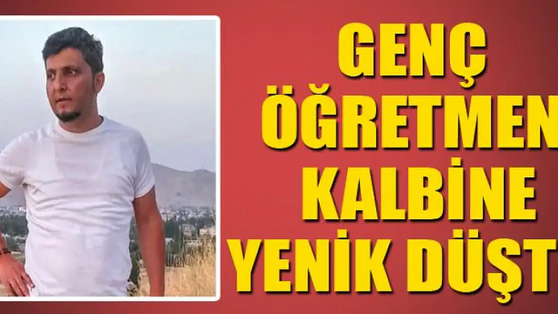 Genç öğretmen kalbine yenik düştü