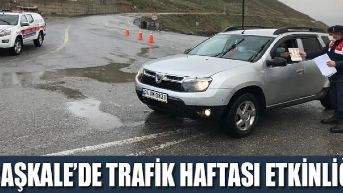 Başkale'de Trafik Haftası etkinliği