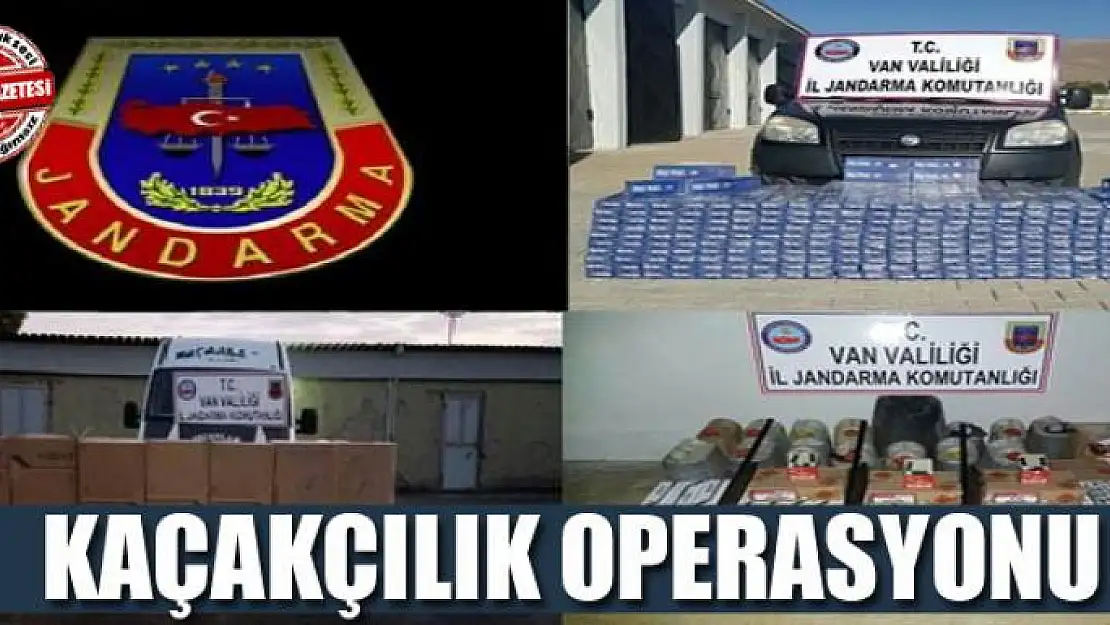 Van'da kaçakçılık operasyonu 