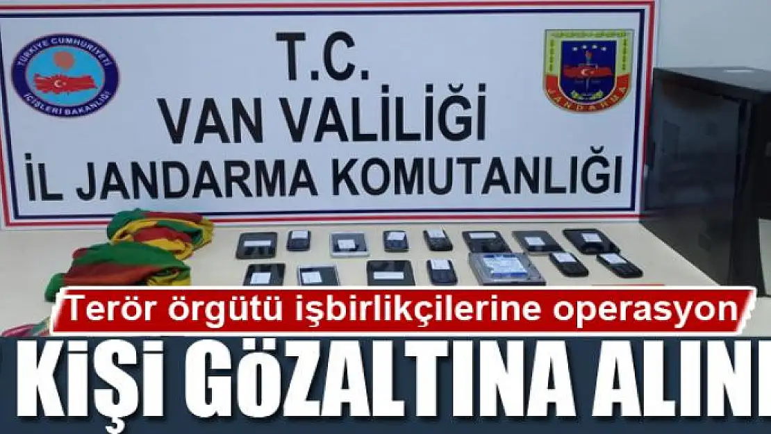 Terör örgütü işbirlikçilerine operasyon: 7 gözaltı