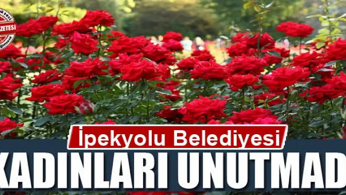 İpekyolu Belediyesi kadınları unutmadı