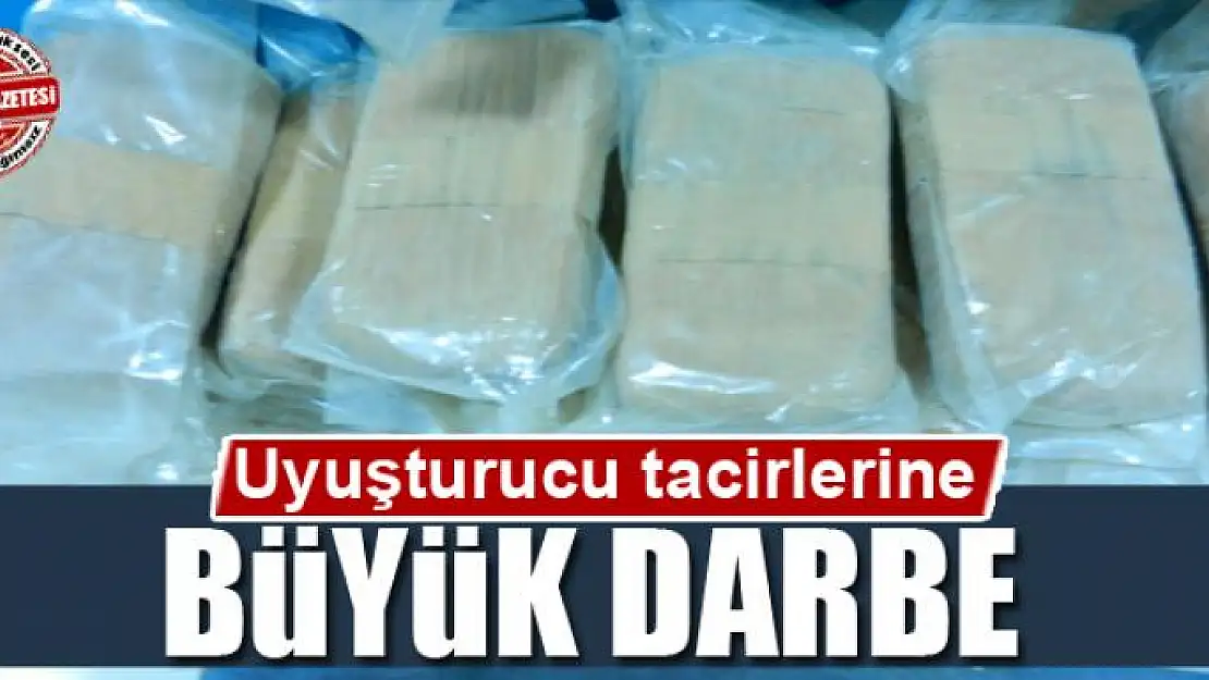 Uyuşturucu tacirlerine büyük darbe