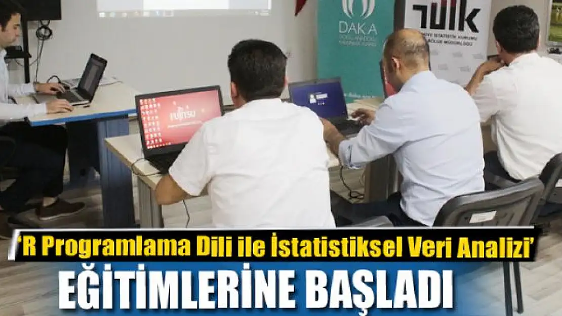 DAKA'dan 'R Programlama Dili ile İstatistiksel Veri Analizi' eğitimi