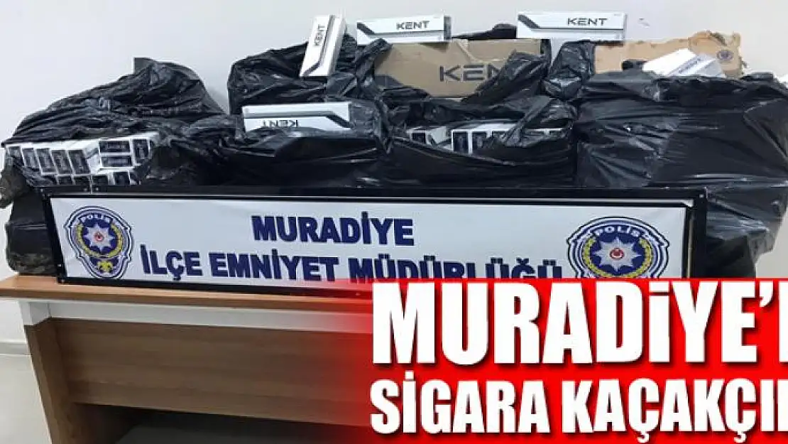 Muradiye'de sigara kaçakçılığı