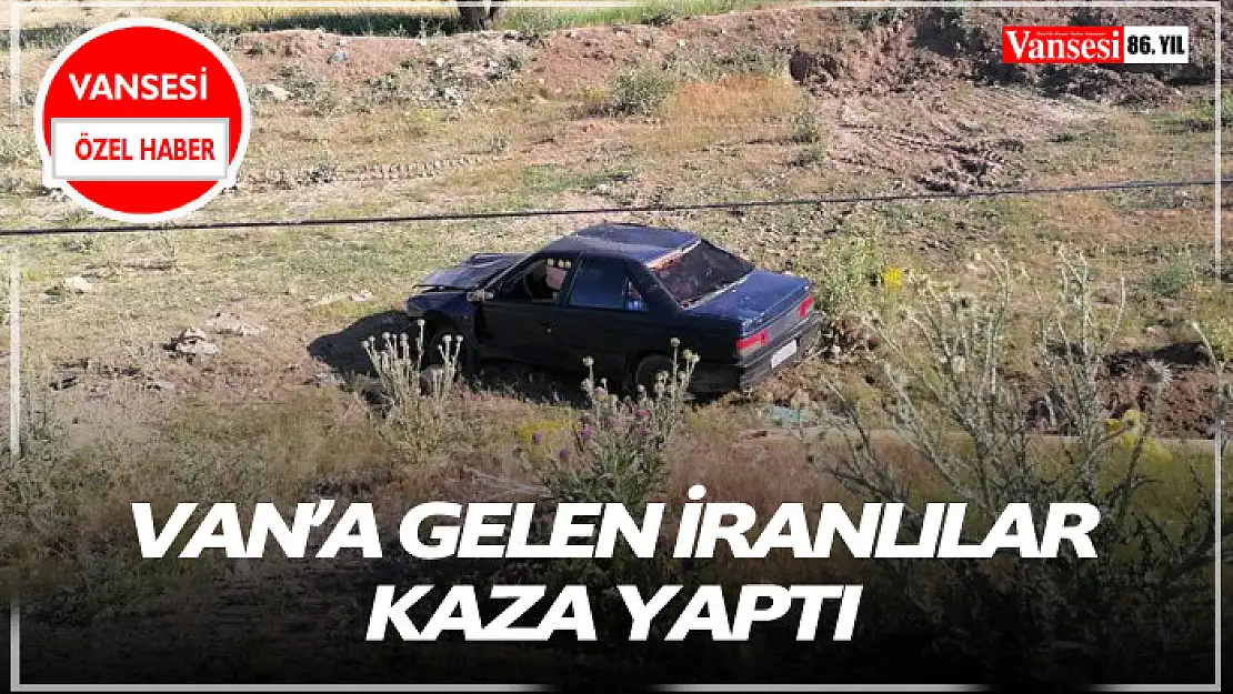 Van'a gelen İranlılar Kaza Yaptı