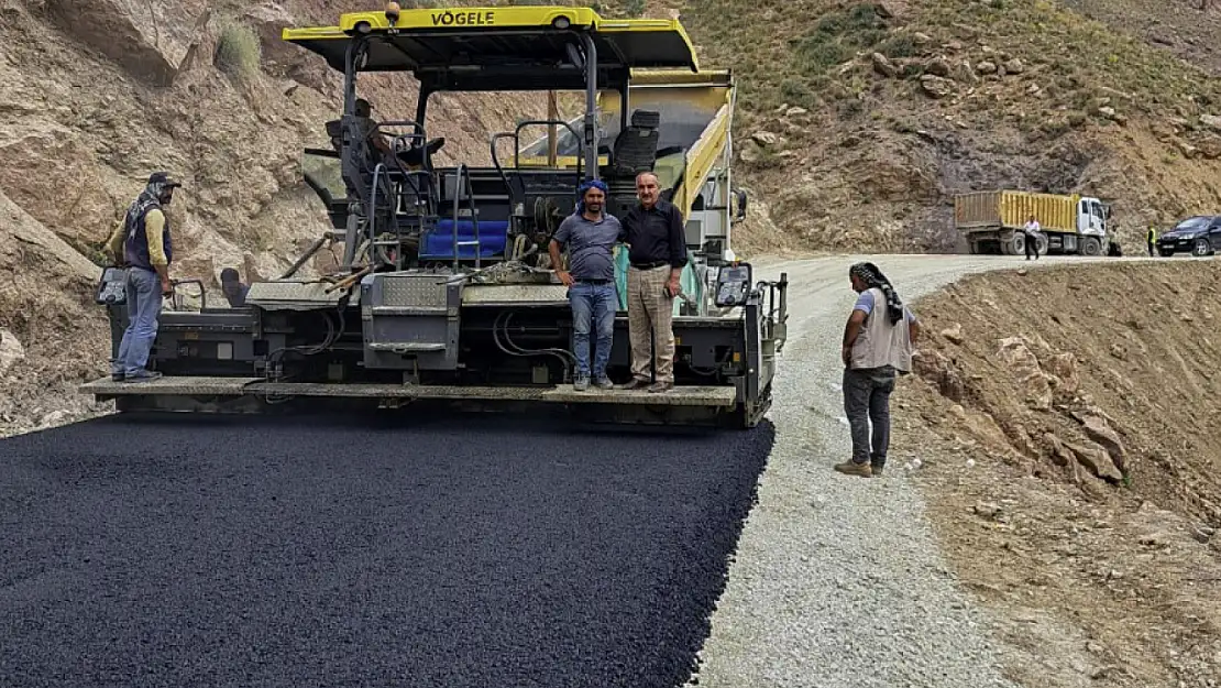 Vanadokya yolu asfaltlanıyor