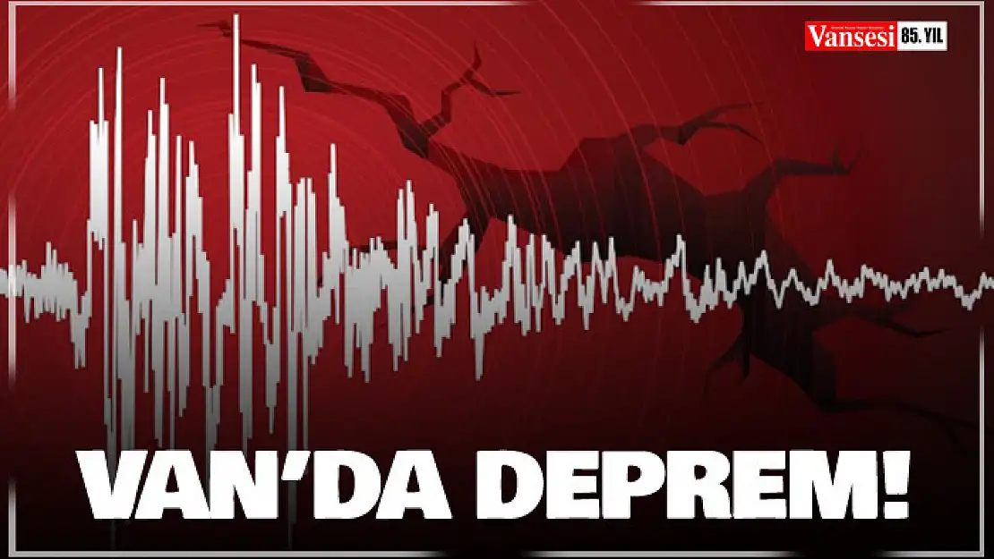 Van'da 4.1 büyüklüğünde deprem