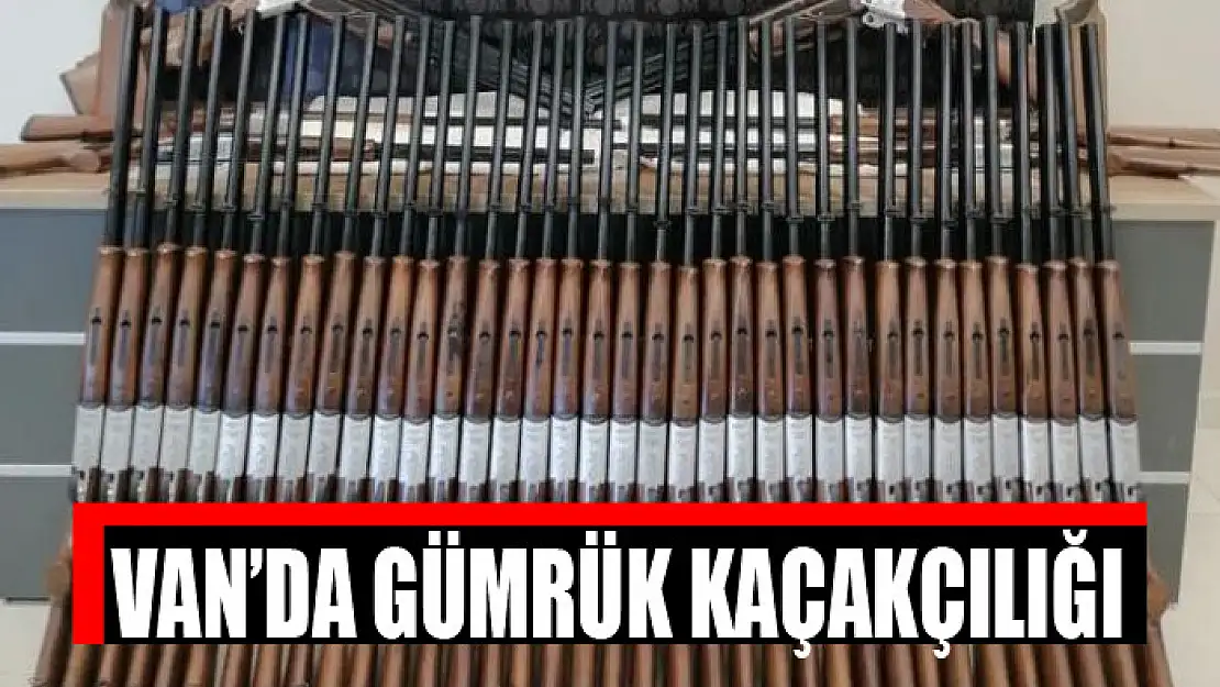 Van'da gümrük kaçakçılığı