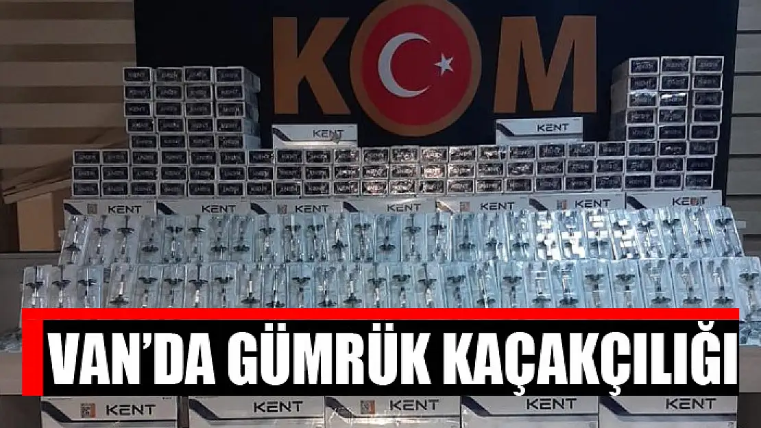 Van'da gümrük kaçakçılığı