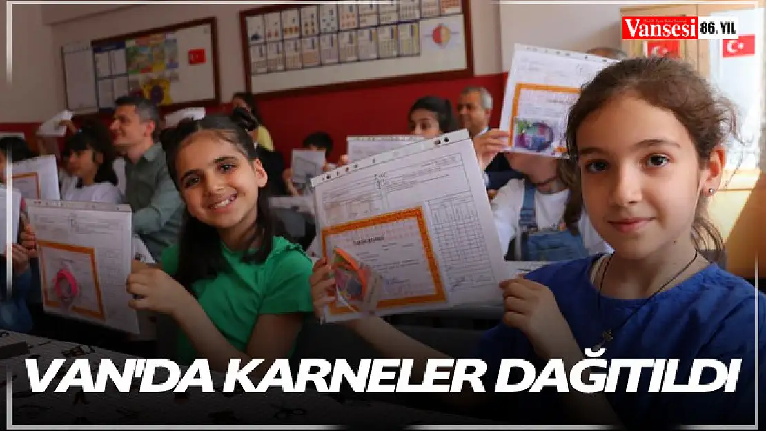 Van'da karneler dağıtıldı