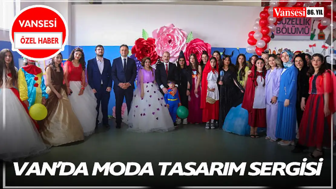 Van'da moda tasarım sergisi