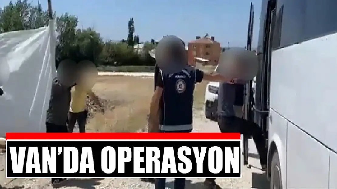 Van'da operasyon