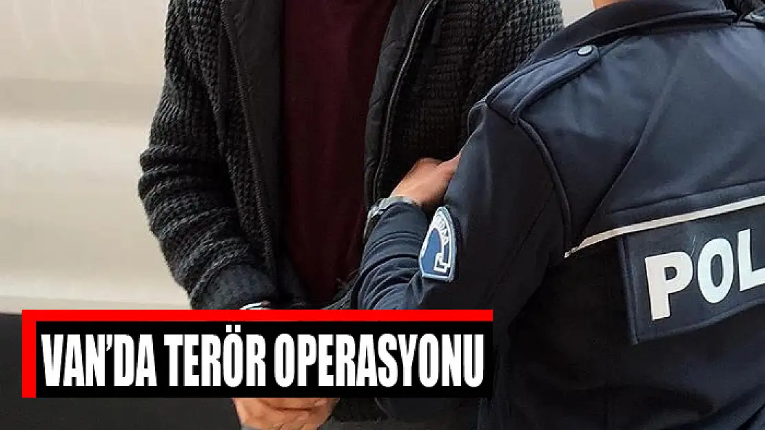 Van'da terör operasyonu