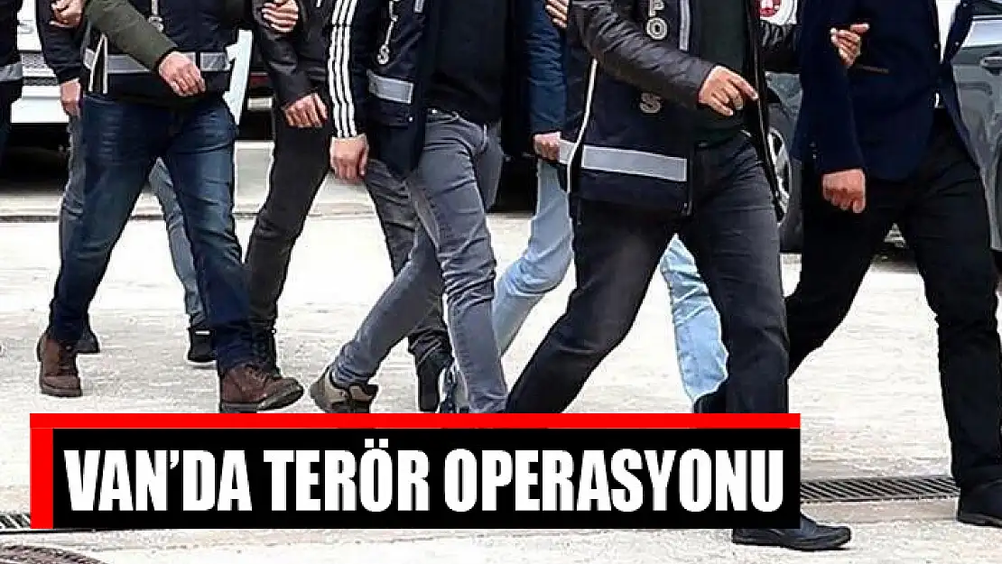 Van'da terör operasyonu