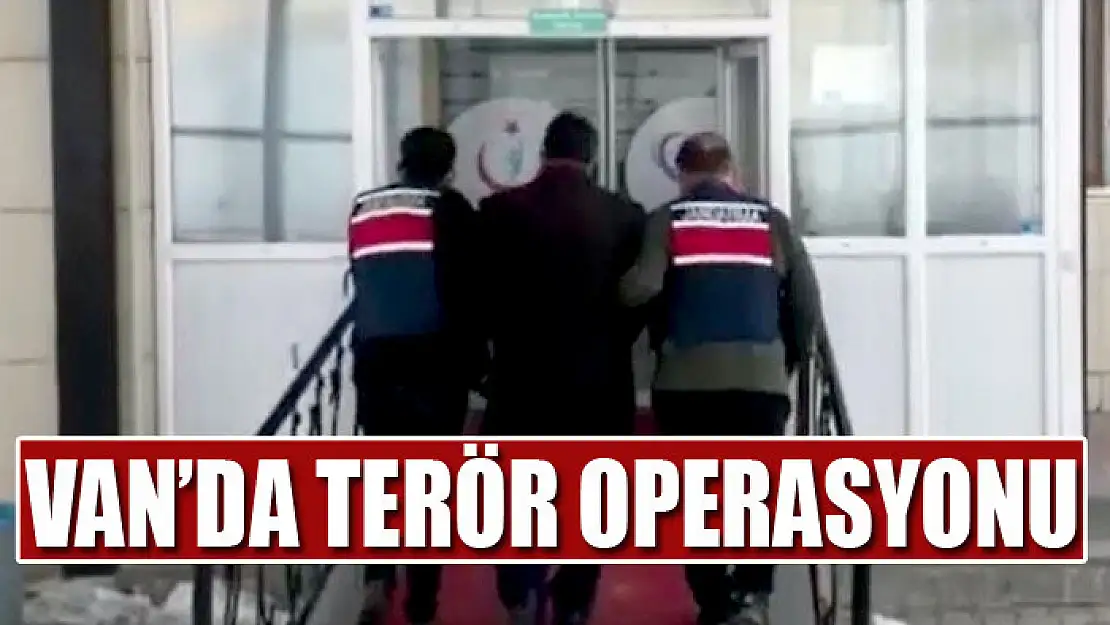 Van'da terör operasyonu