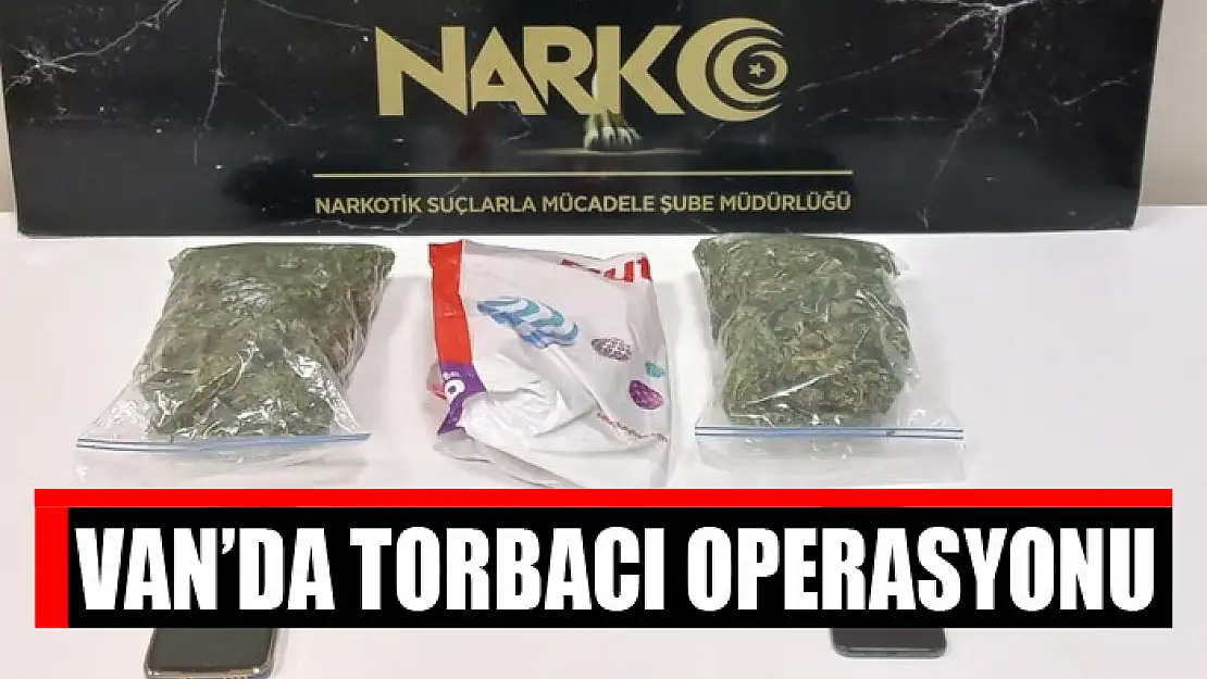 Van'da torbacı operasyonu