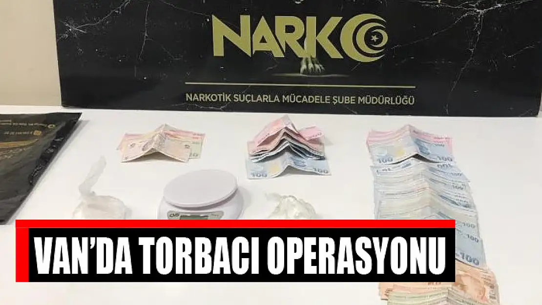 Van'da torbacı operasyonu