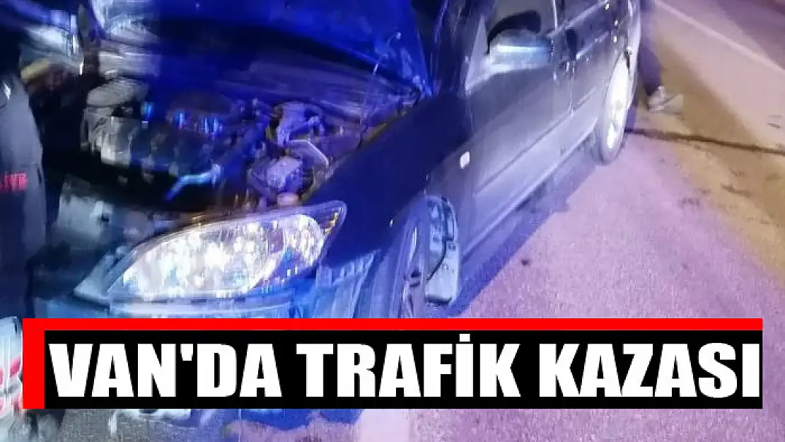 Van'da trafik kazası